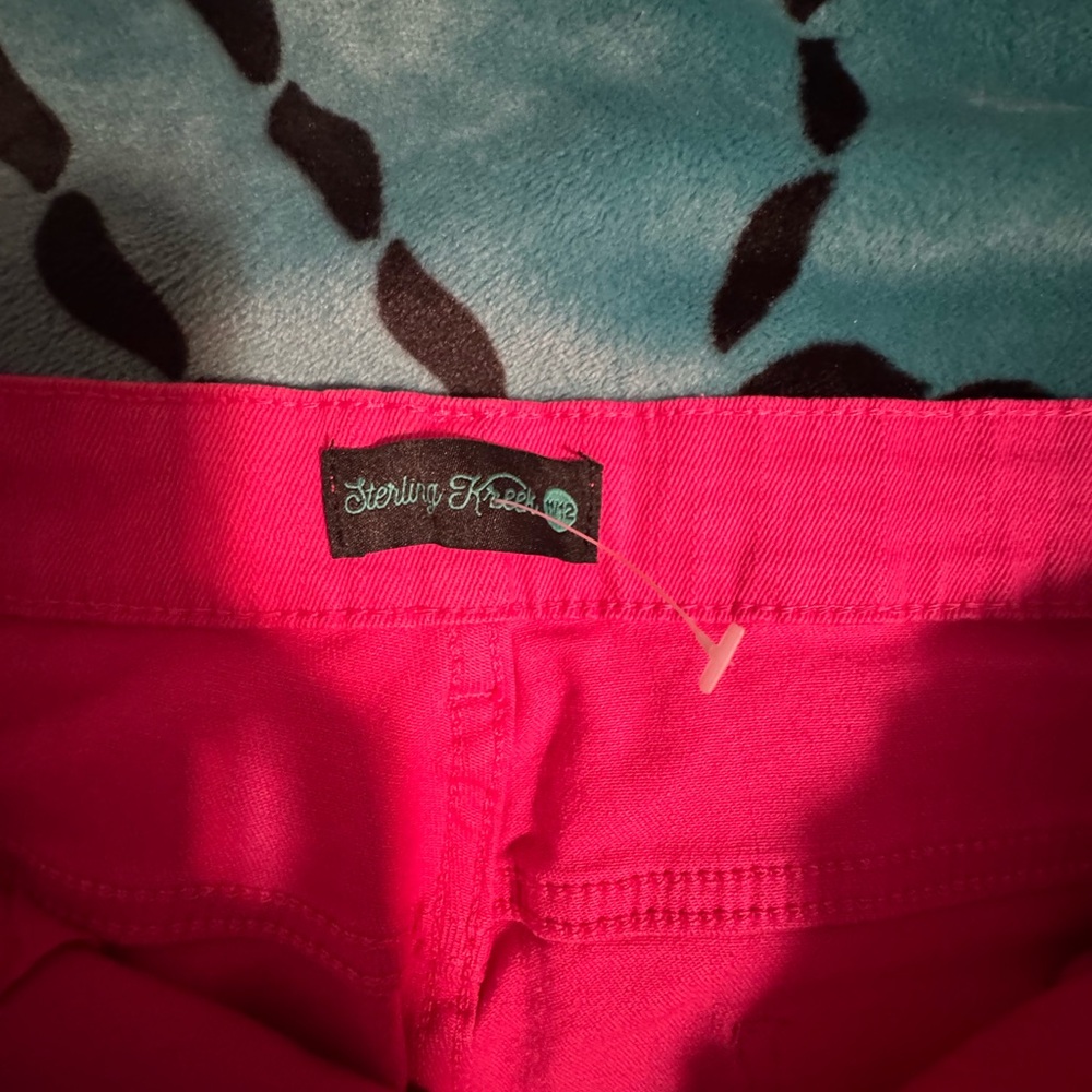 Sterling Kreek Women's Pink Flare Jeans